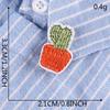 Вышитая этикетка гамбургер фрукт кактус детская одежда аксессуары ювелирные изделия аксессуары маленькая нашивка вышитая наклейка на ткань