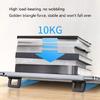 2Pcs Foldable Laptop Stand Portable Laptop Stand Invisible Cooling Laptop Stand Cooling Office Footpad Notebook Tablets