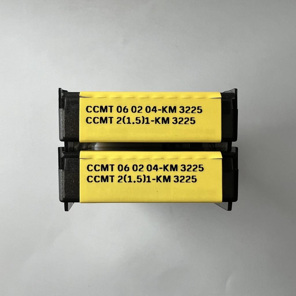 SANDVIK / CCMT060204-KM 3225 / Original Swedish hard alloy blade 10 Pcs