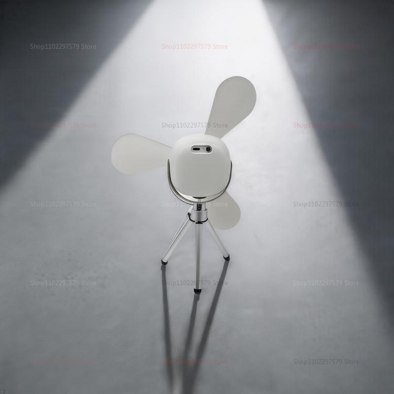 Настольный маленький потолочный вентилятор с USB-зарядкой, портативный электрический вентилятор для кровати, общежития, кемпинга, улицы, дома, ванной комнаты