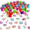 10/12/26Pcs Self-ink Children's Self-stamp Set for Children Treasure Box Prize Birthday Party Gift