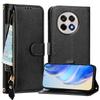 For OnePlus Ace 5 Pro 5G/OnePlus 13R 5G Case Zipper Pocket Multiple Card Slots Leather Phone Cover