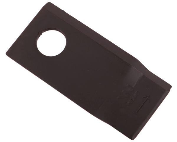 Left mower blade 102x48x4mm hole 19 application 570447 Niemeyer WARYŃSKI (sold in 25 pieces)