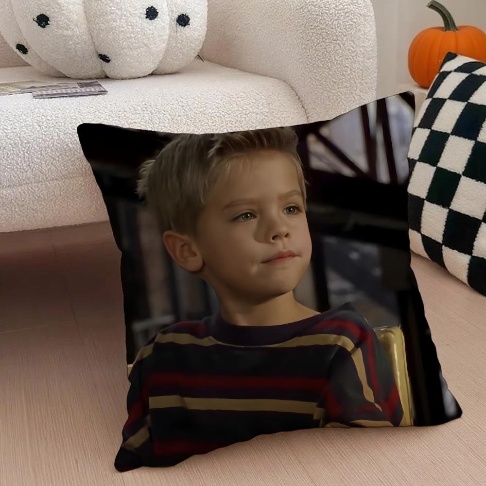 BBen Geller Cushion Cover Linen Pillow Case Soft Breathable Protective Couch Room Decoration