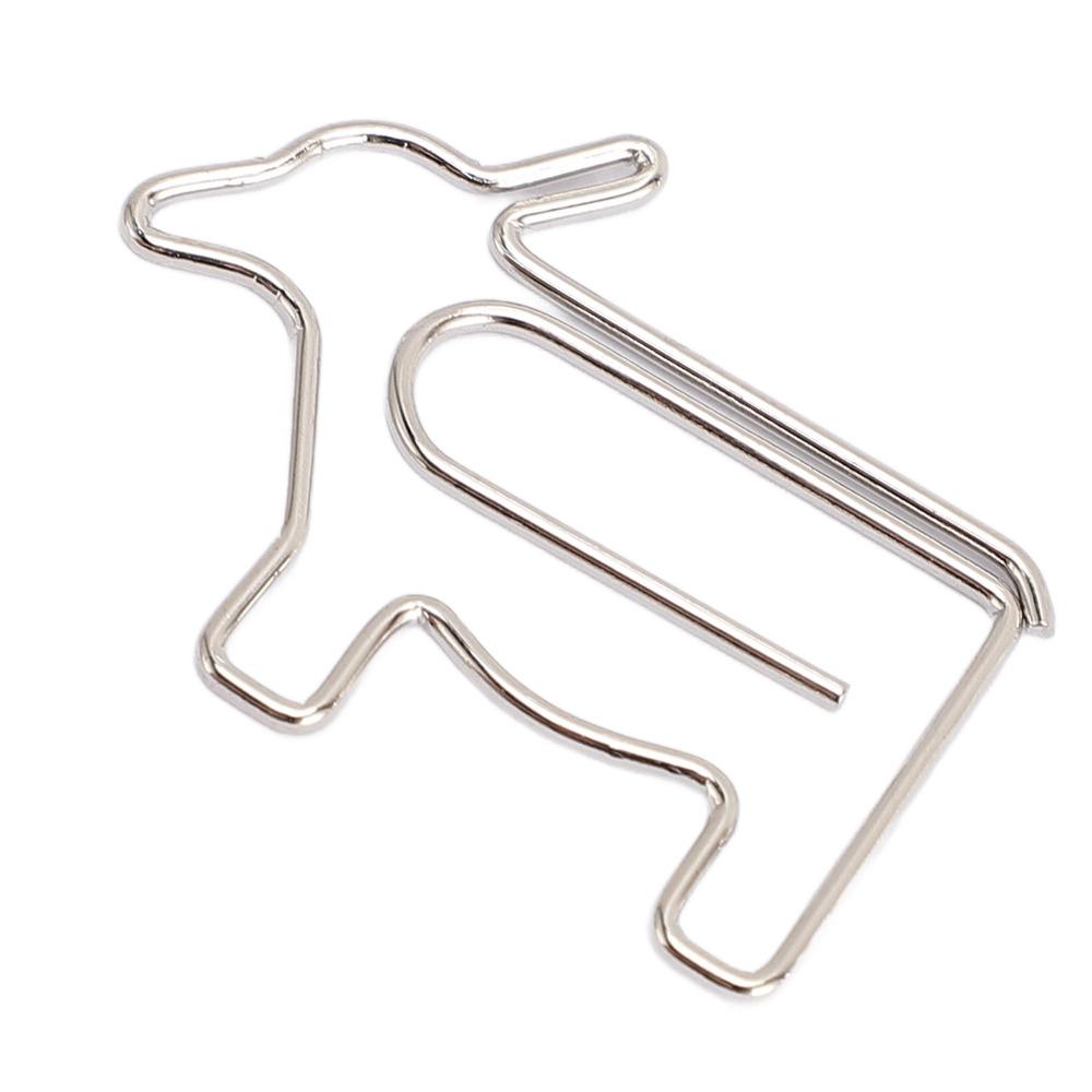 100PCS with Storage Box Cow Shaped Paper Clips Cow Shaped Cute Paper Clips Office Home