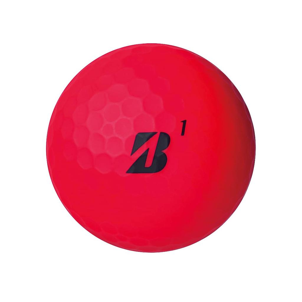 BRIDGESTONE TOUR B JGR Гольф 2023 Красный Матовый J3RX Мячи Упаковка 12 шт. Дальность