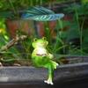 Animal Sculpture Frog Statue for Lawn Desktop Park Ornament Resin Figurine Party Favor
