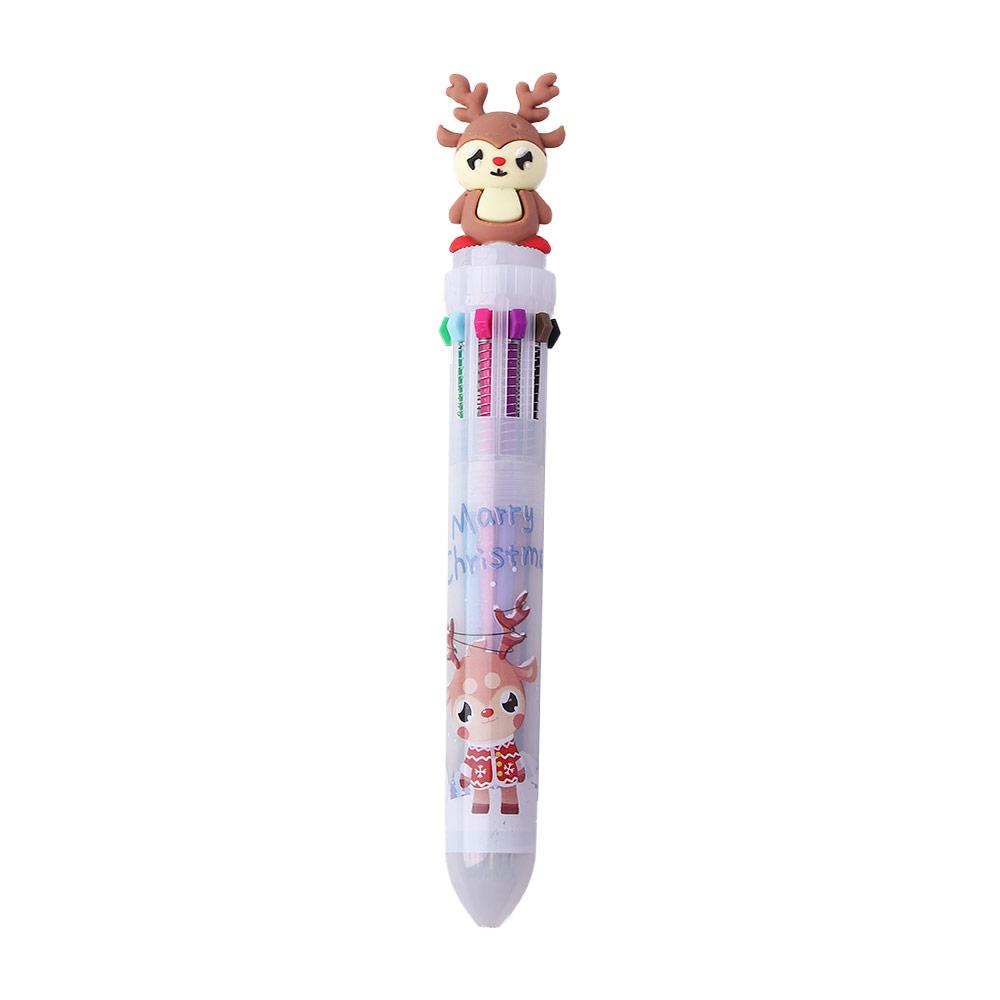 Claus Office School Writing Supplies Snowman Oil Pen Xmas Ball Pen Christmas Ballpoint Stationery