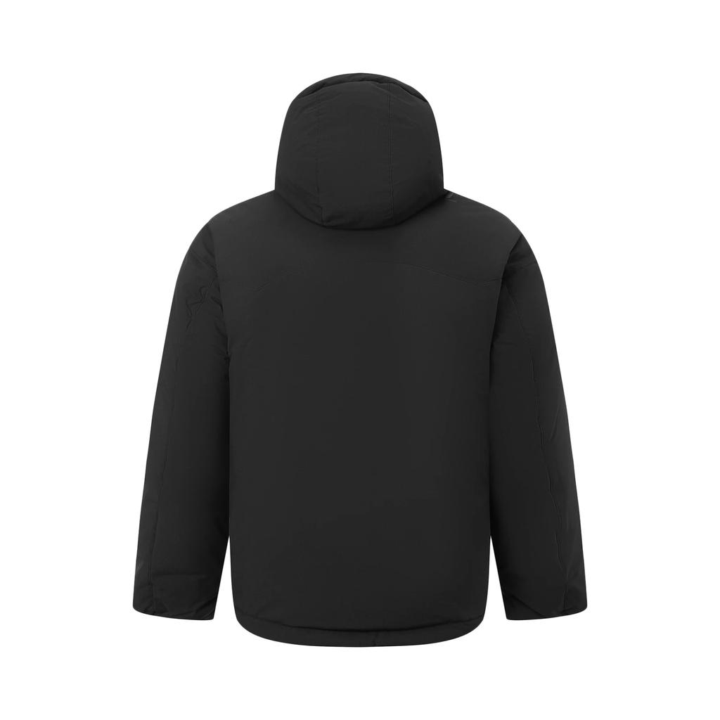 Li Ning Wade Series Свободная теплая пуховая куртка с капюшоном Мужская верхняя одежда AYMV063-1