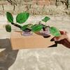 Suction Cup Gecko Plant Ornament Resin Terrarium Plant Decoration Reptile Climb Tree Branch  Lizard