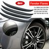 4x Fender Flares Mud Flap Arch Wheel Eyebrow Lips Strip Sticker Trim For BMW E46 E36 E39 E60 F10 3 Z4 Z3 Spoiler Kit Accessories