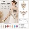 Butterfly Embroidery Lace Scarf Floral Shawl Scarf New Headband  Bridal Wear