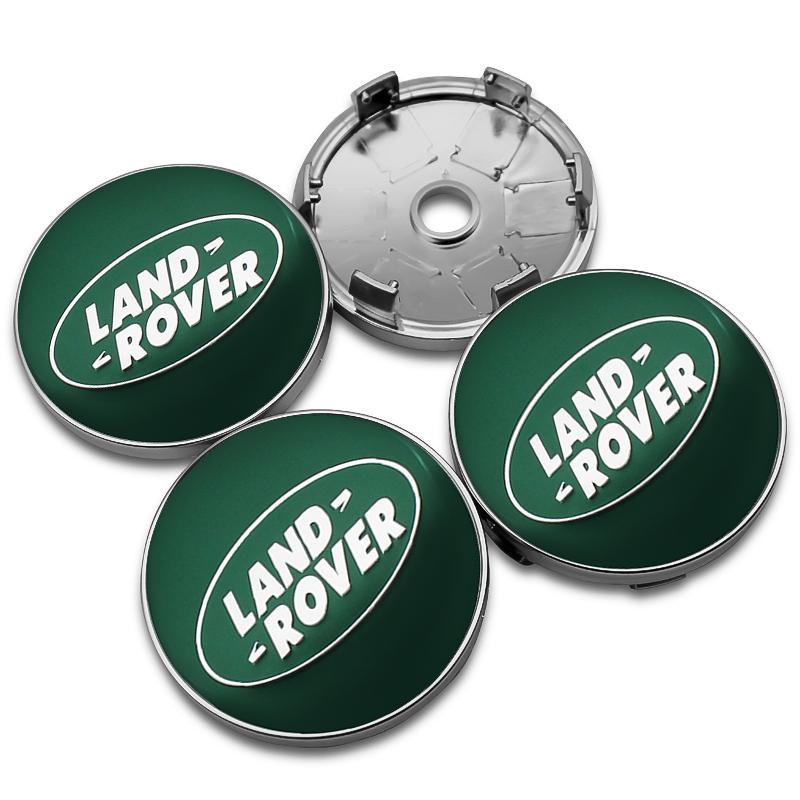 4Pcs 56mm 60mm Car Logo Wheel Center Hub Caps Badge Rim Cover Emblem For Land Rover Range Rover Evoque Velar Defender Discovery rf3