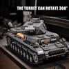 Военный Немецкий Тяжелый Танк Тигр WW2 Модель Строительные Блоки Армейский Танк-Истребитель Панцер Фигурки Солдат Блоки Игрушка Подарок Ребенку