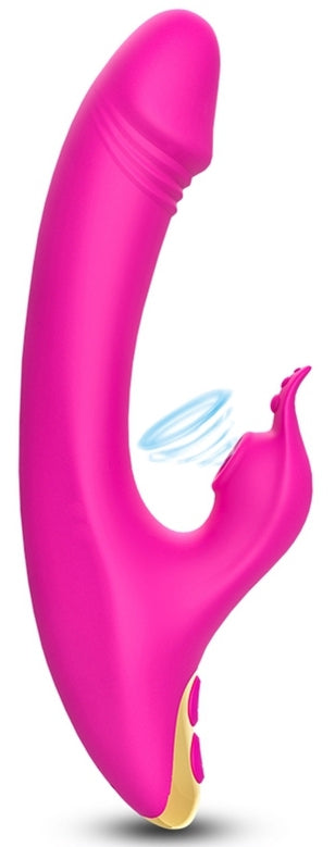 Vibro Rabbit à aspiration Amant Vibe 22cm Rose - Generique - Vibromasseurs Design