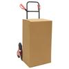 Hand Truck Black and Red 64.5 x 49.5 x 114 cm Steel