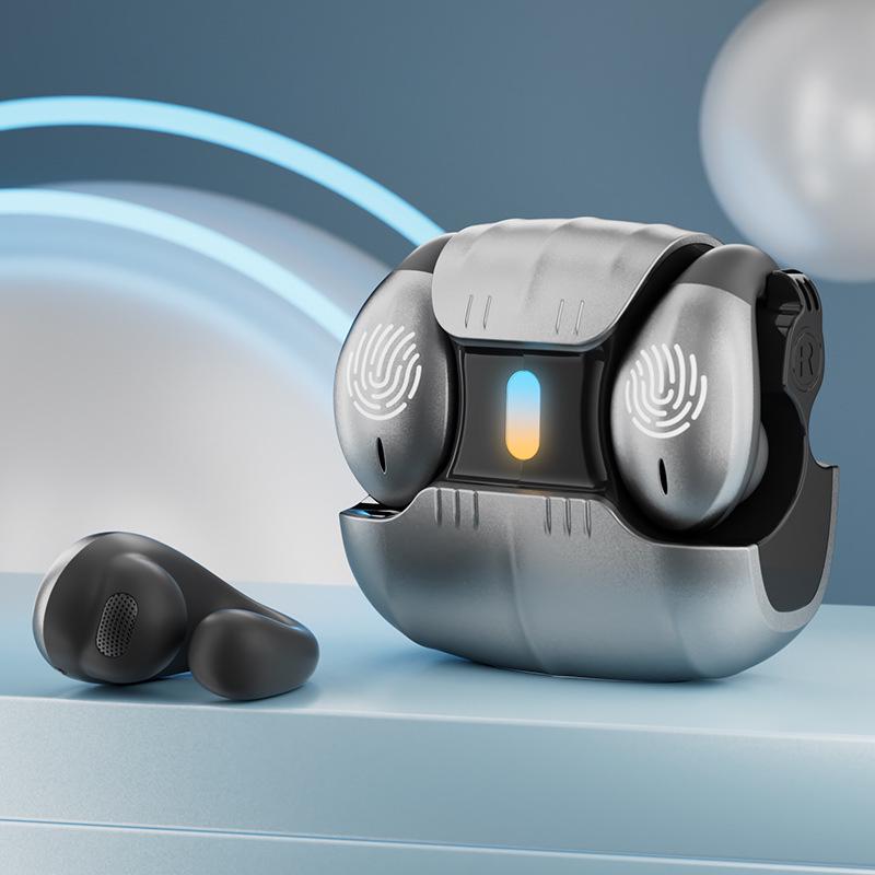 Беспроводные Bluetooth-наушники-клипсы для спорта AS-01 - Длительное время работы от аккумулятора