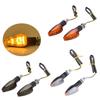 2PCS Motorcycle LED Turn Signal Light Motorcross Short Indicator Blinker Side Lights For Yamaha Kawasaki Honda Suzuki