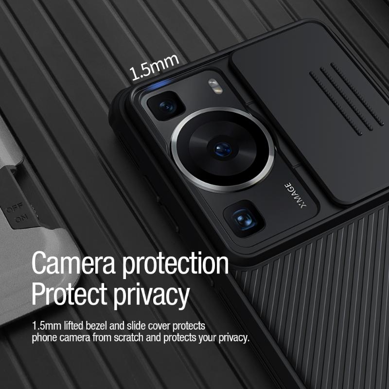 Чехол Nillkin CamShield Pro с магнитной выдвижной крышкой для камеры Huawei P60 Pro, защитный чехол для объектива Huawei P60