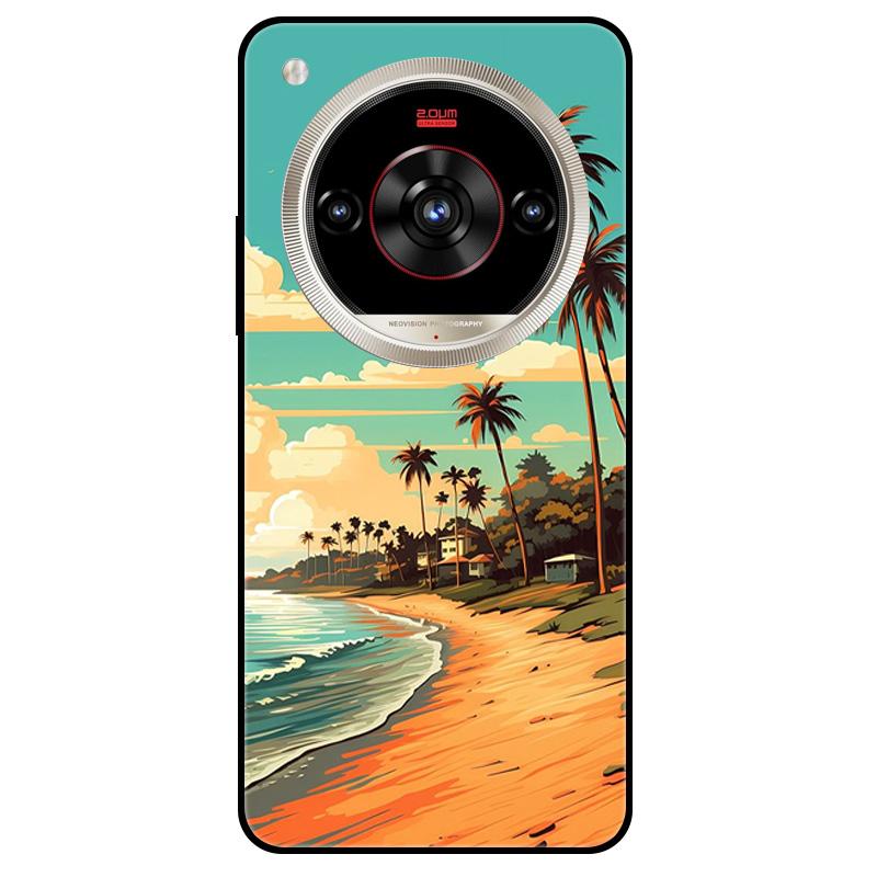 For ZTE nubia Focus 2 Ultra 5G Case Animal Silicone Back Case For nubia Focus2 Ultra Z2463N Cover Fashion Protective Bumper
