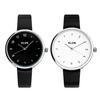 Пара часов Популярные часы Простые стильные пара KLON CONNECTION ELFIN (ПЕРВЫЙ 38 мм×ПОСЛЕДНИЙ [ЧЕРНАЯ ПОВЕРХНОСТЬ] 33 мм)