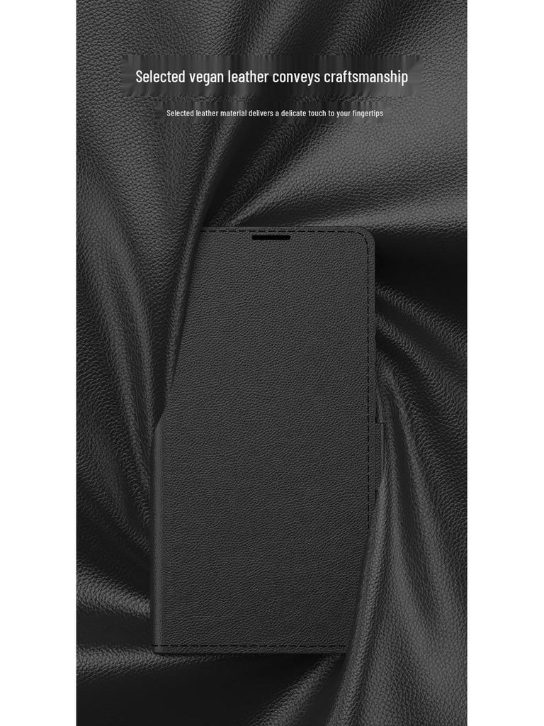 Кожаный чехол-бумажник Samsung S26 Ultra с держателем для карт - Защитный и стильный