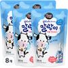 Soft Cow Bubble Hand Wash Refill White Milk Fragrance, 250ml, 8 Pcs.