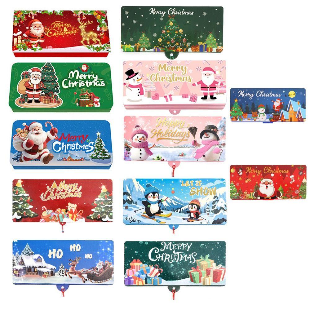 Lucky Folding Card Envelope Santa Claus Christmas Decorations Christmas Money Pocket Bag Christmas