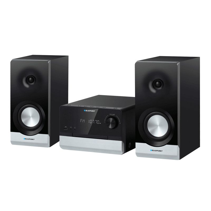 Blaupunkt ms40.2bt micro audio system 100W RMS Black/Silver