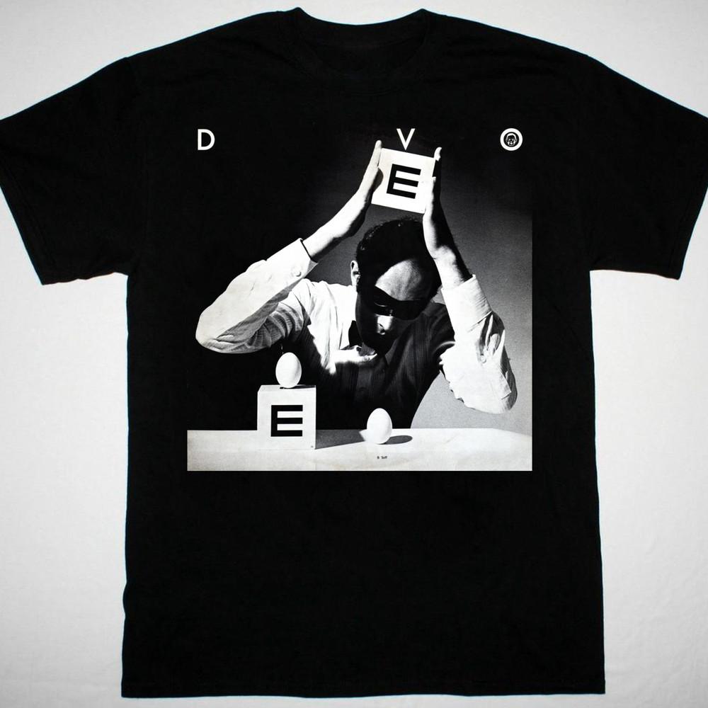 Devo rock band album T-shirt Black All Sizes S to 5Xl Unisex Unisex T-Shirt