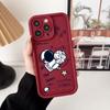 Мультяшный Чехол Астронавт Космос Для Телефона iPhone Apple 17 AIR 16 16E 11 12 13 14 15 XR Plus Pro Max Чехол Своими Руками TPU Ударопрочный Чехол