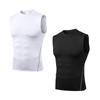 Спортивная майка Пот Быстросохнущая Тренировочная Базовая УФ Компрессионное Нижнее белье [KANGNAN] Мужское Нижнее белье, Топ, Без рукавов, Впитывающий, Сушащий, Прохладный, Носить, Спорт,