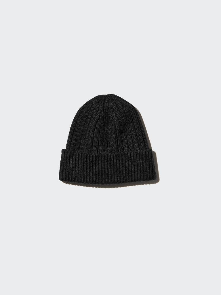 Uniqlo Heattech Rib Beanie Model