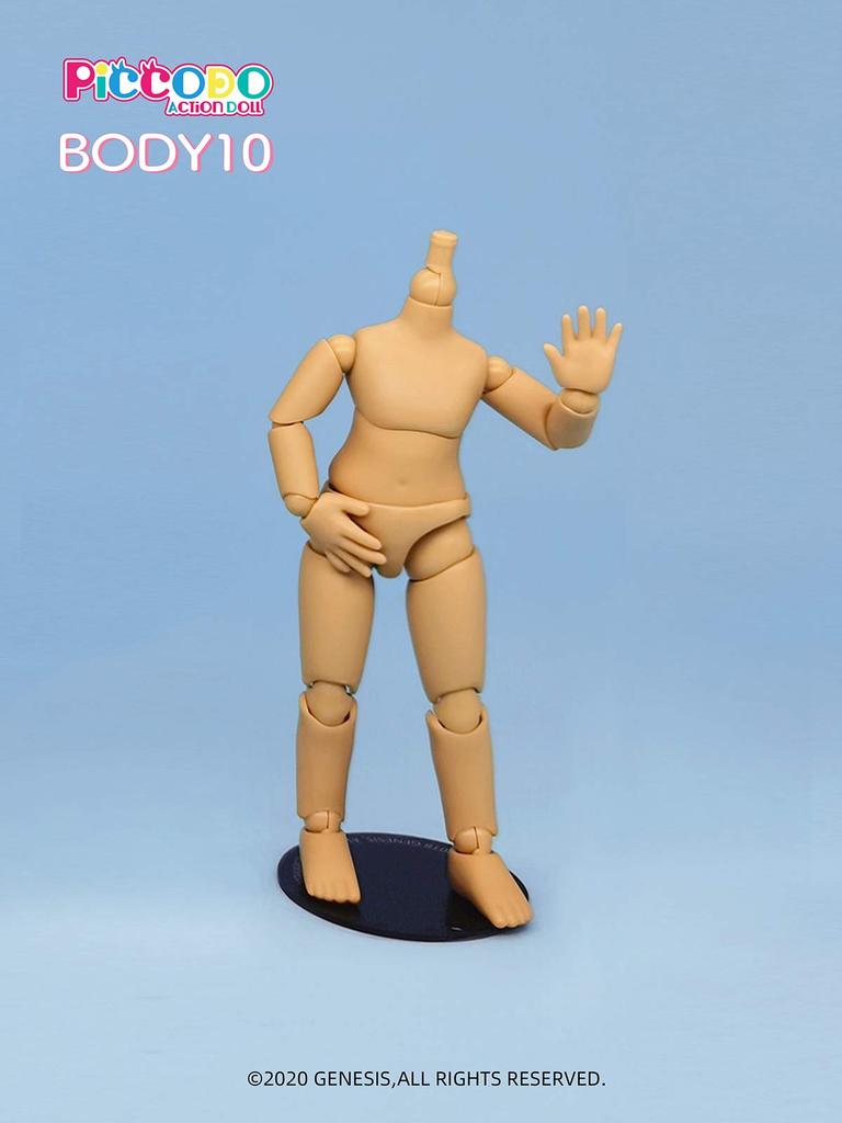 PICCODO серия BODY10 деформированное кукольное тело PIC D002T загорелая кожа