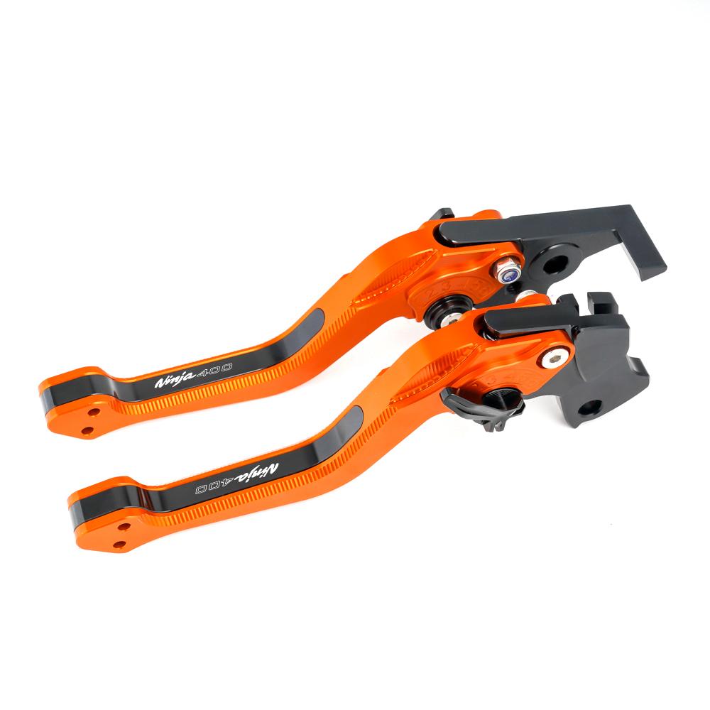 Тормозной рычаг для Kawasaki NINJA400 NINJA 400 EX400 2018, алюминиевые аксессуары с ЧПУ для мотоцикла, тормозные рычаги сцепления