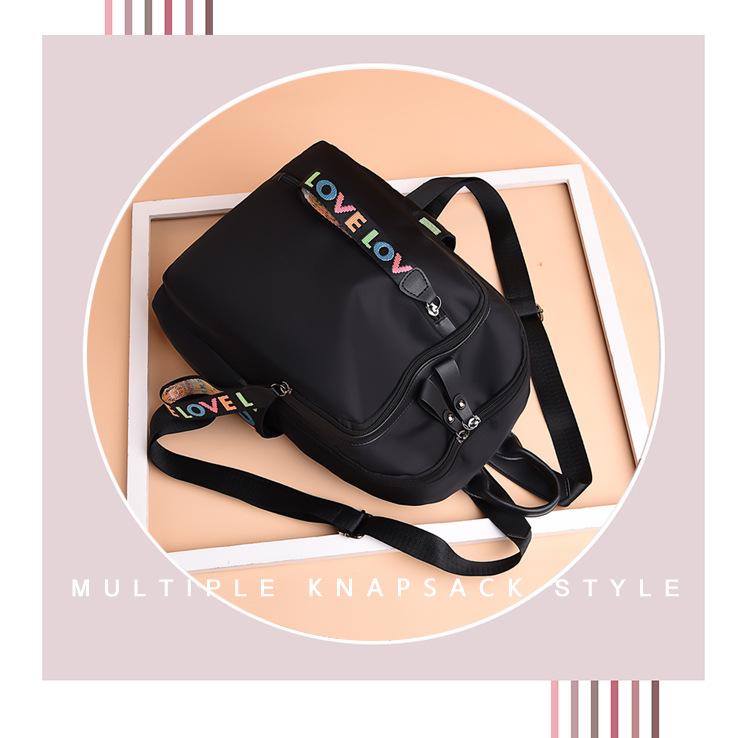 Модный женский прочный рюкзак с фирменным логотипом