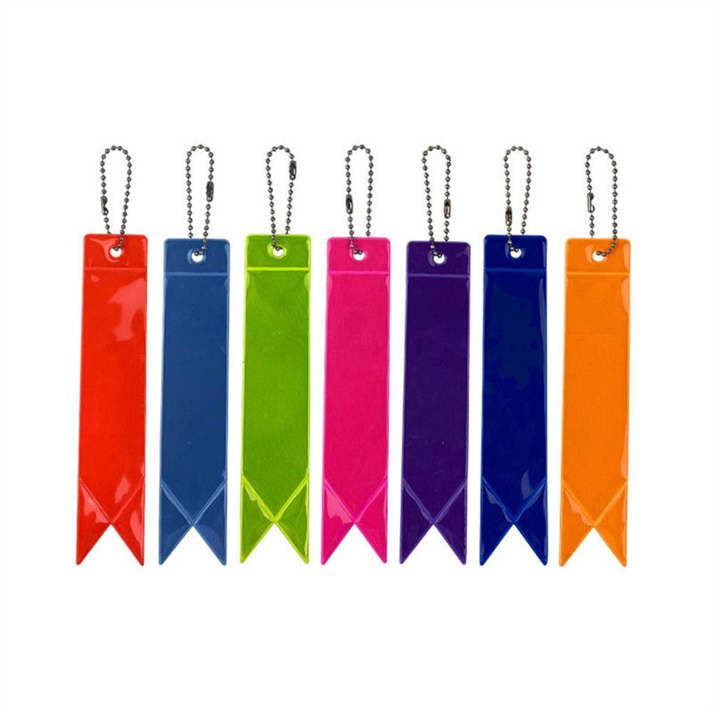 Светоотражатели Сумка Брелок Светоотражающая Полоса Брелоки для Ключей Автомобиля Светоотражающий Подвесок Светоотражающие Брелоки