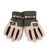 Polar Fleece Gloves Warm Insulating Men Women Super Soft Comfortable Durable Windproof Cold Weather Soft Thermal Gloves  Men Army Green