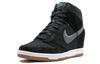 Nike Dunk Sky Hi Black Gum Женские 644877-011
