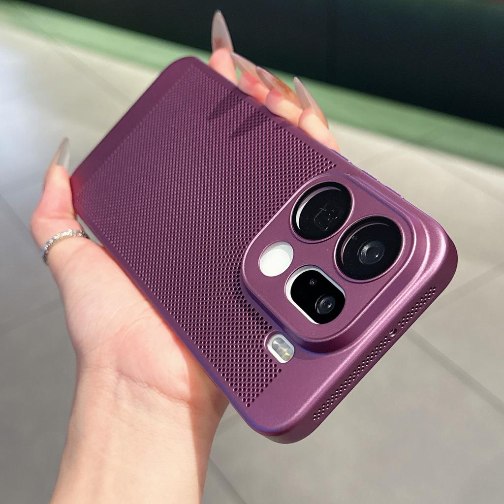 Жесткий чехол для телефона с защитой от перегрева для OPPO Find X9 Pro, охлаждающая сотовая сетка, ПК-чехол, корпус