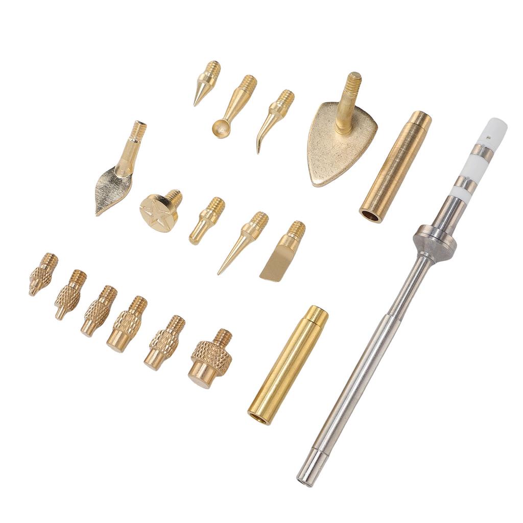 Инструмент для установки термозакладных 3D-печать Инструмент для сглаживания Набор Наконечник для термозакладных для финишной обработки модели