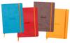 Rhodia Rhodiarama Goal 240 Dotted Italian Leather CF117742 Book, A5, Pages, Grid, Cover, Black,