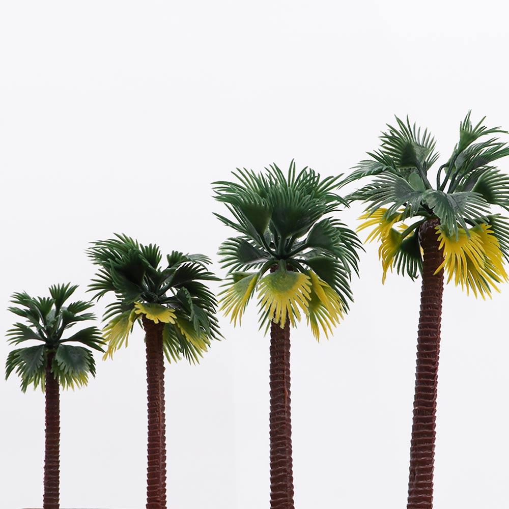 Mini Decoration Garden Plant Rainforest Scenery Model Landscape Miniature Artificial Palm Tree