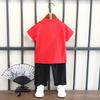 Летний костюм Hanfu, правильно изучаемый костюм в стиле ретро Тан, летний костюм для мужчин и детей, древний тонкий срез пеньки, китайский ветер