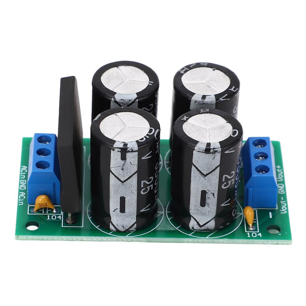 Double Dual Power Amplifier Rectifier Filter Board Flat Bridge Unregulated Power Supply Board
