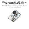 Модуль защиты зарядки литиевой батареи DC5V Интегрированный модуль заряда/разряда 1,2 А Мини-усилитель Type-C Повышающий источник питания
