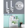 Miling No-Punch Pegboard Wall Storage Rack