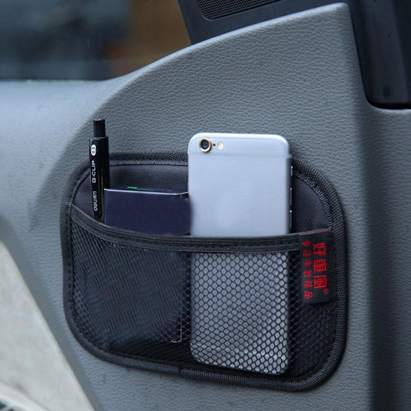 1 шт. Складывание Упорядочивание Ткань Оксфорд Автомобильная сетка-сумка для хранения Автомобильный карман Многоцелевой органайзер на спинку автомобильного сиденья
