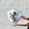 Dragon Templar Shield Hand-Painted Crusader Knight Shield