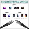 8K USB4 Typ E C Cable 40Gbps 240W PD3.1 QC4.0 For Samung Thunderbolt 4 Fast Charging Cable Thunderbolt3 USB C To C Data Transfer